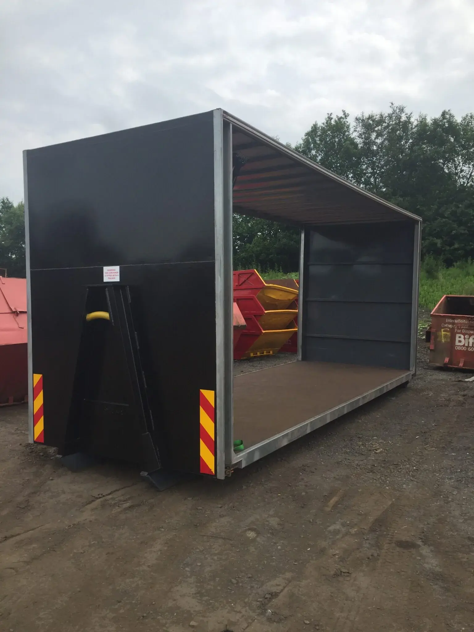 open container recently refurbished